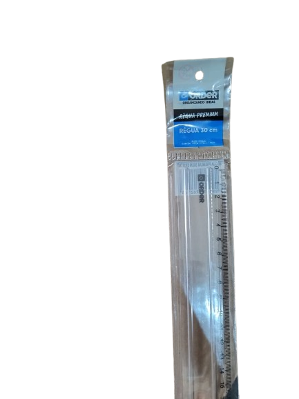 REGUA 30CM PREMIUM CRISTAL ORD